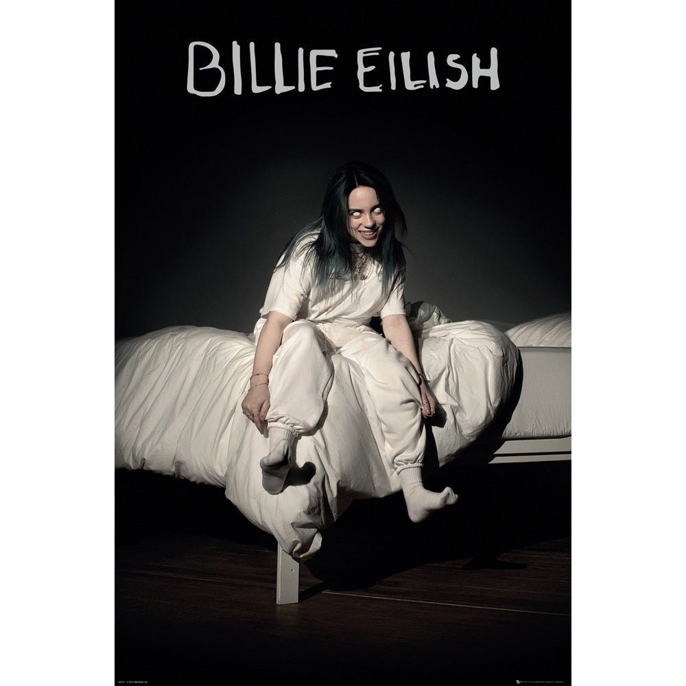 BILLIE EILISH ビリーアイリッシュ - WHEN WE ALL FALL ASLEEP WHERE DO WE / ポスター - PGS